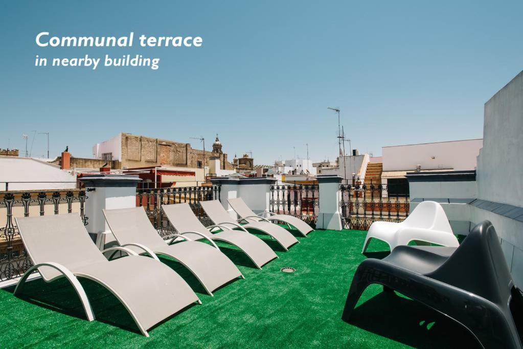 Hostly Rivero 2B Center-Fibre-Communal Terrace-Parking Optional-Cless Sevilla Eksteriør billede